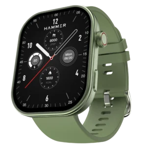 Hammer Tussle 2.01" Full HD Display Bluetooth Calling Smartwatch