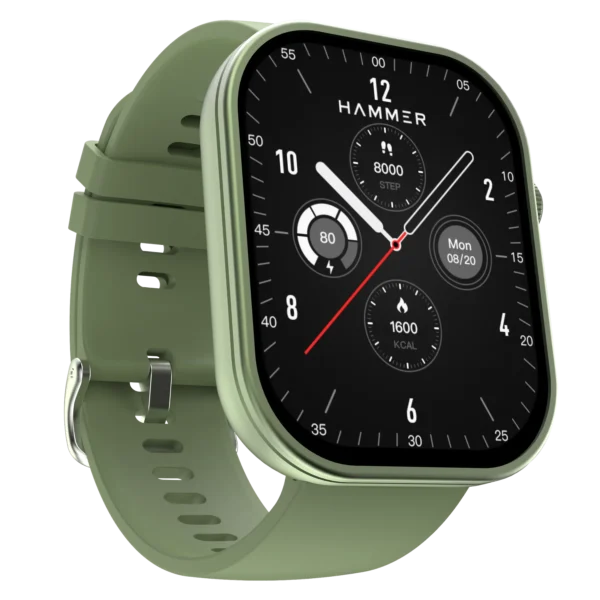 Hammer Tussle 2.01" Full HD Display Bluetooth Calling Smartwatch - Image 3