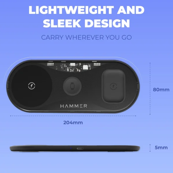 Hammer Flex 2.0 Wireless Charger 3 in 1 Charger - Image 4