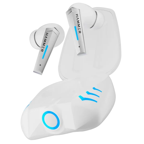 Hammer Arcade True Wireless Gaming Bluetooth Earbuds with RGB Lights and 50ms Low latency