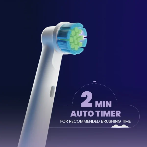 Hammer Ultra Flow Plus Oscillating Electric Toothbrush with 2 Brush Heads - Image 6