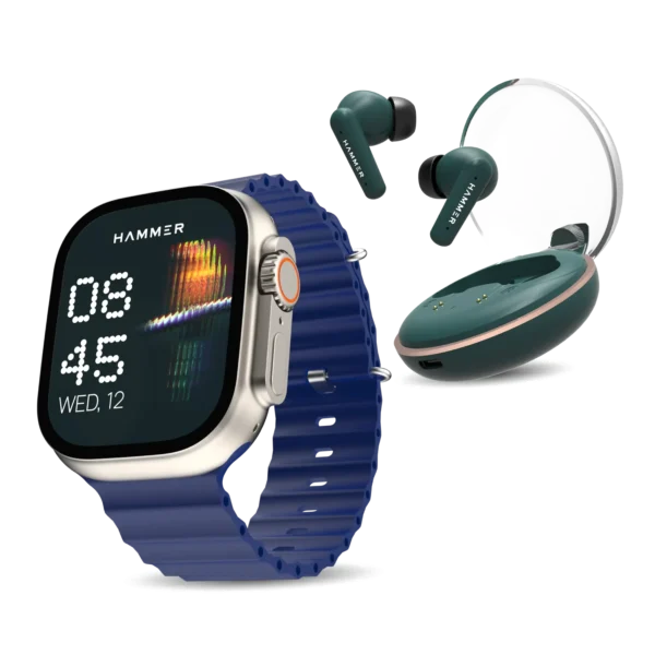 Hammer Active 2.0 Smartwatch & Airflow Plus (Combo)