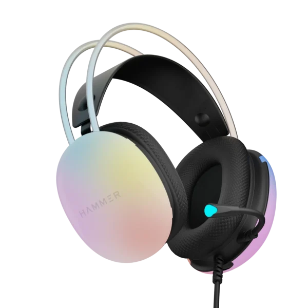 Hammer Blaze Gaming Headphone with 50mm Sound Drivers & RGB Lights - Image 4