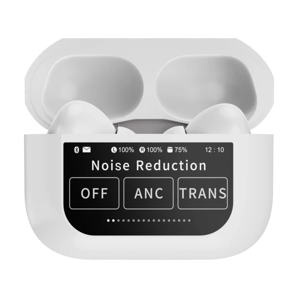 Hammer Screen TWS Bluetooth Earbuds with 32 db ANC + ENC and On Case Display - Image 4