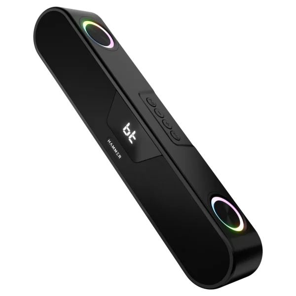 Hammer BeatBox 24W Output Bluetooth Soundbar With RGB Lights and Upto 8 Hours Playtime
