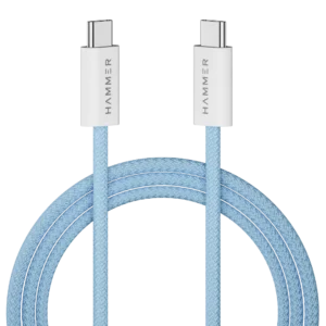 Hammer 65W Type C - Type C Fast Charging Tangle Free Wire
