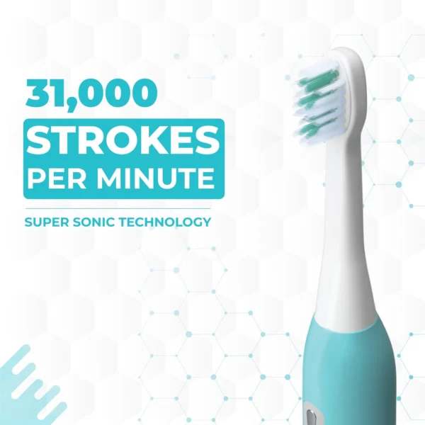 Hammer Ultra Flow Electric Toothbrush, 31000 Strokes per Minute - Image 2