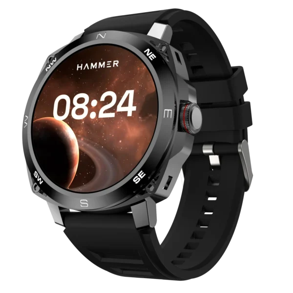 Hammer Fit Pro 1.43" Super Amoled Display Bluetooth Calling Smart Watch