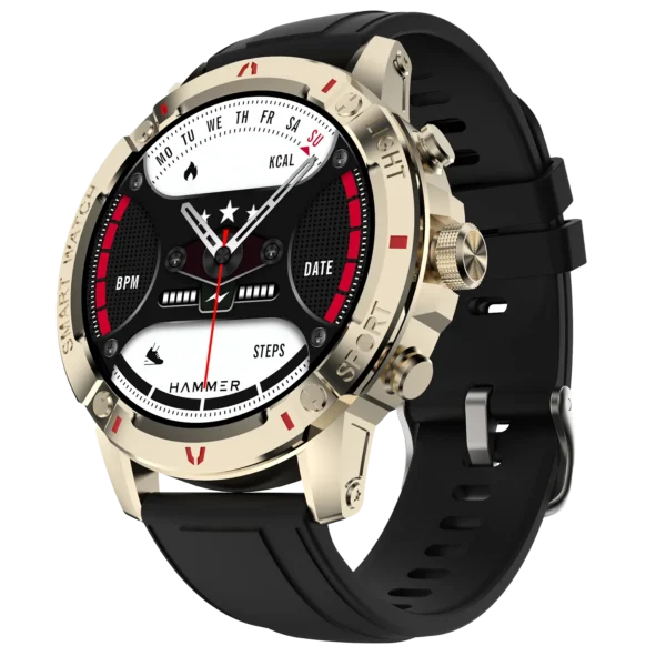 Hammer Luxor 1.45" Amoled Bluetooth Calling Smartwatch