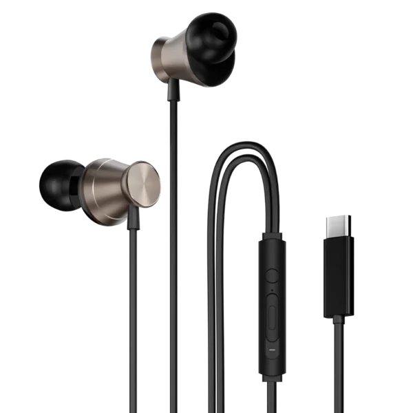 Hammer Nova Universal Type-C Earphones with Metallic Built Earbuds, Powerful Bass & Lightweight