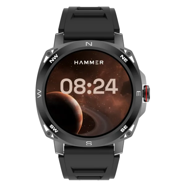 Hammer Fit Pro 1.43" Super Amoled Display Bluetooth Calling Smart Watch - Image 2