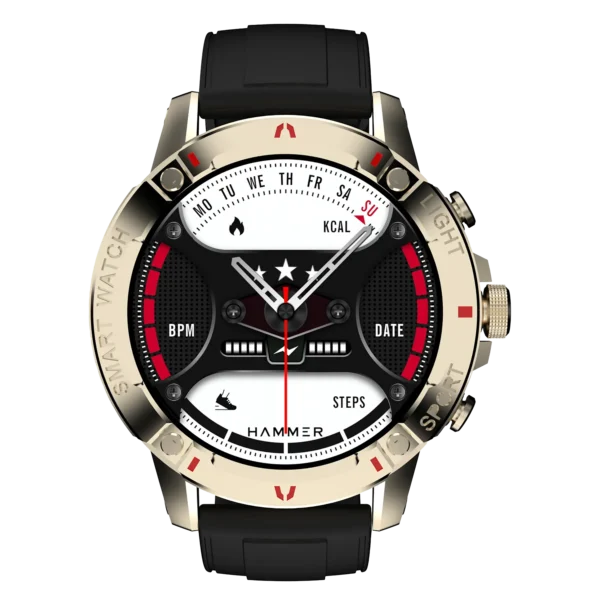Hammer Luxor 1.45" Amoled Bluetooth Calling Smartwatch - Image 2