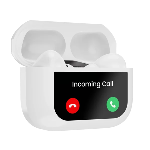 Hammer Screen TWS Bluetooth Earbuds with 32 db ANC + ENC and On Case Display - Image 2