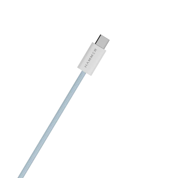 Hammer 65W Type C - Type C Fast Charging Tangle Free Wire - Image 3