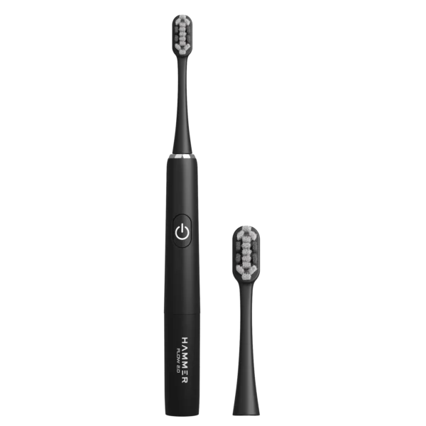 Hammer Flow 2.0 Electric Toothbrush with 2 Replaceable Brush Heads
